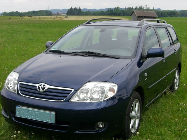 Gebraucht Toyota Corolla 150 PS (110 kW) 2006 Blau metallic Kombi