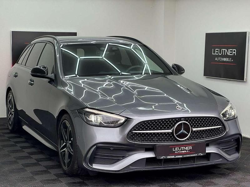 Selenitgrau Gebraucht 2022 Mercedes C300 AMG Kombi | 35.999 € (Fairer Preis) - Bild 1/4
