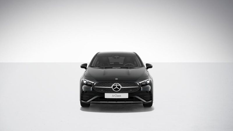 Metalliclack kosmosschwarz Gebraucht 2024 Mercedes A250 AMG Limousine | 36.800 € (Teuer) - Bild 1/4