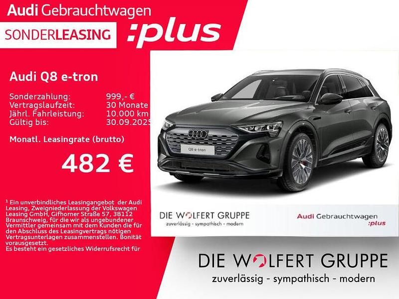 Grau Gebraucht 2024 Audi e-tron Ambiente SUV | 65.635 € (Superpreis) - Bild 1/4