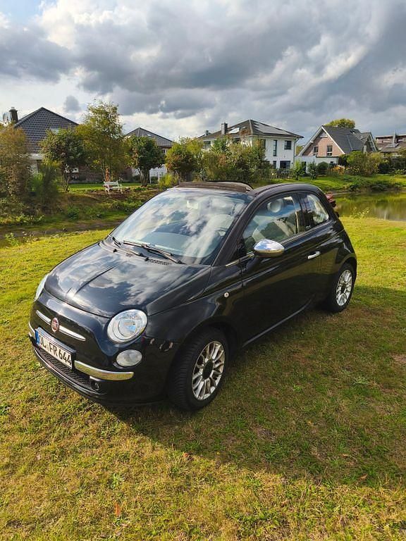 Schwarz Gebraucht 2013 Fiat 500C Cabrio | 4.650 € (Guter Preis) - Bild 1/4