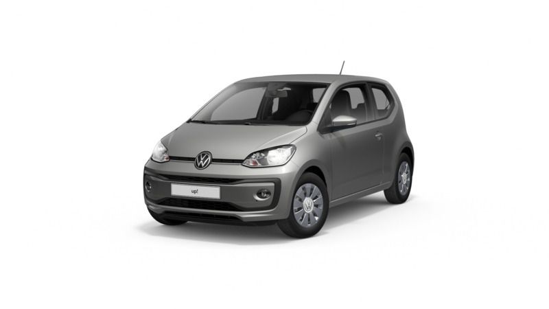 Dark silver metallic (metallic) Gebraucht 2020 VW up! move up! Kleinwagen | 7.790 € (Guter Preis) - Bild 1/4