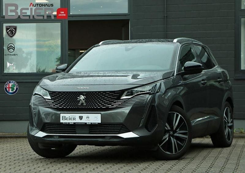 Grau Gebraucht 2021 Peugeot 3008 GT SUV | 29.980 € - Bild 1/4