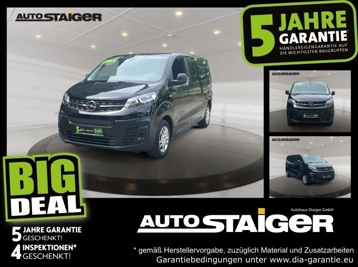 Diamant schwarz Gebraucht 2021 Opel Vivaro-e Combi Edition Van | 19.490 € (Fairer Preis) - Bild 1/4