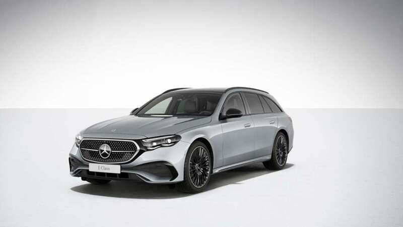 Silber Gebraucht 2024 Mercedes E220 AMG Kombi | 67.870 € - Bild 1/3