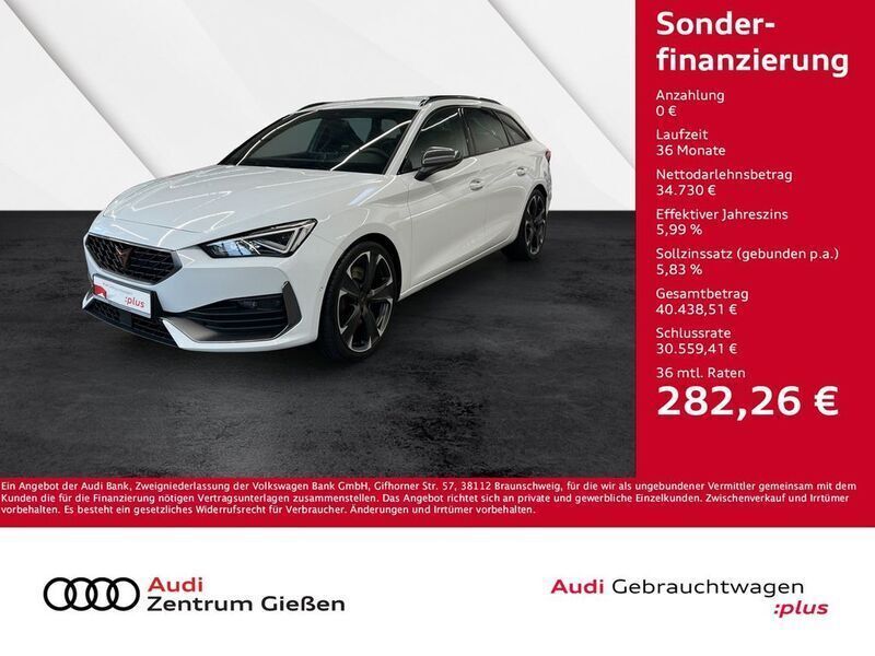 Weiß Gebraucht 2024 Cupra Leon VZ Limousine | 35.730 € (Superpreis) - Bild 1/4