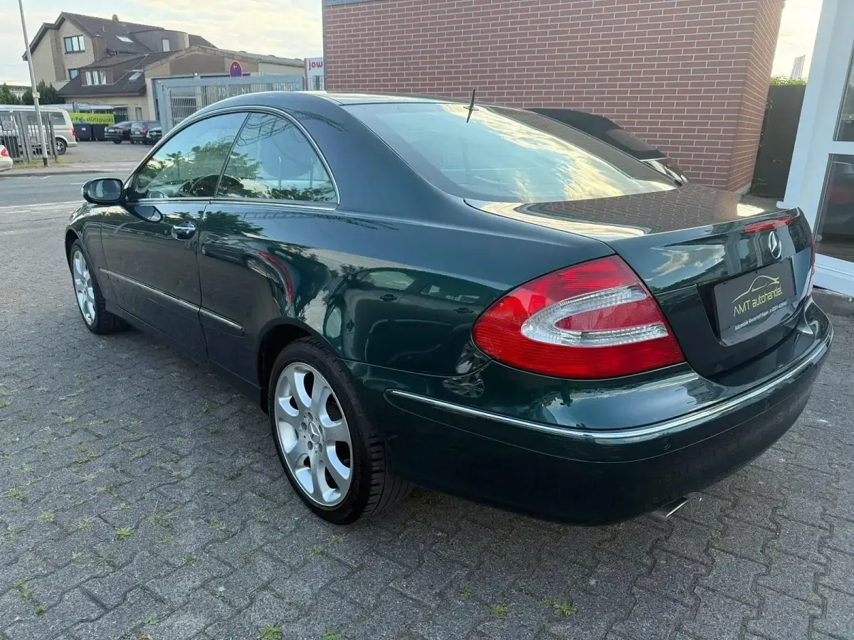 Gebraucht Mercedes CLK240 170 PS (125 kW) 2003 Grün Coupé