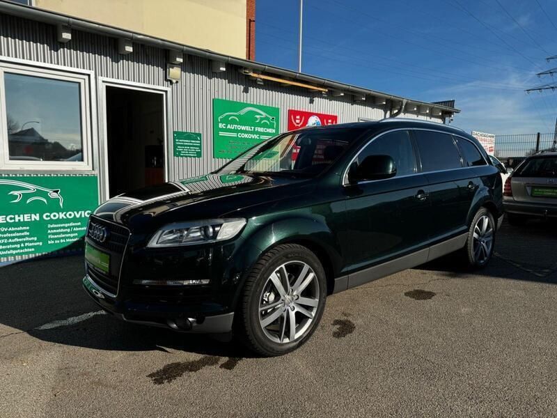 Grün Gebraucht 2009 Audi Q7 Sport SUV | 8.490 € - Bild 1/4
