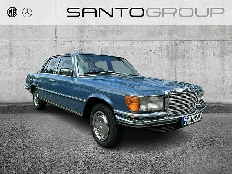 Pastellblau Gebraucht 1977 Mercedes S280 SE Limousine | 9.900 € - Bild 1/4