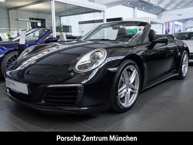 Schwarz Gebraucht 2017 Porsche 911 Carrera 4 Cabriolet Cabrio | 89.000 € - Bild 1/4