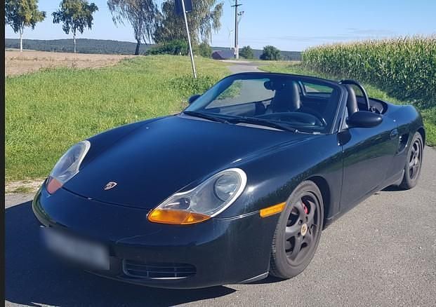 Gebraucht Porsche Boxster 220 PS (161 kW) 2000 Schwarz Cabrio