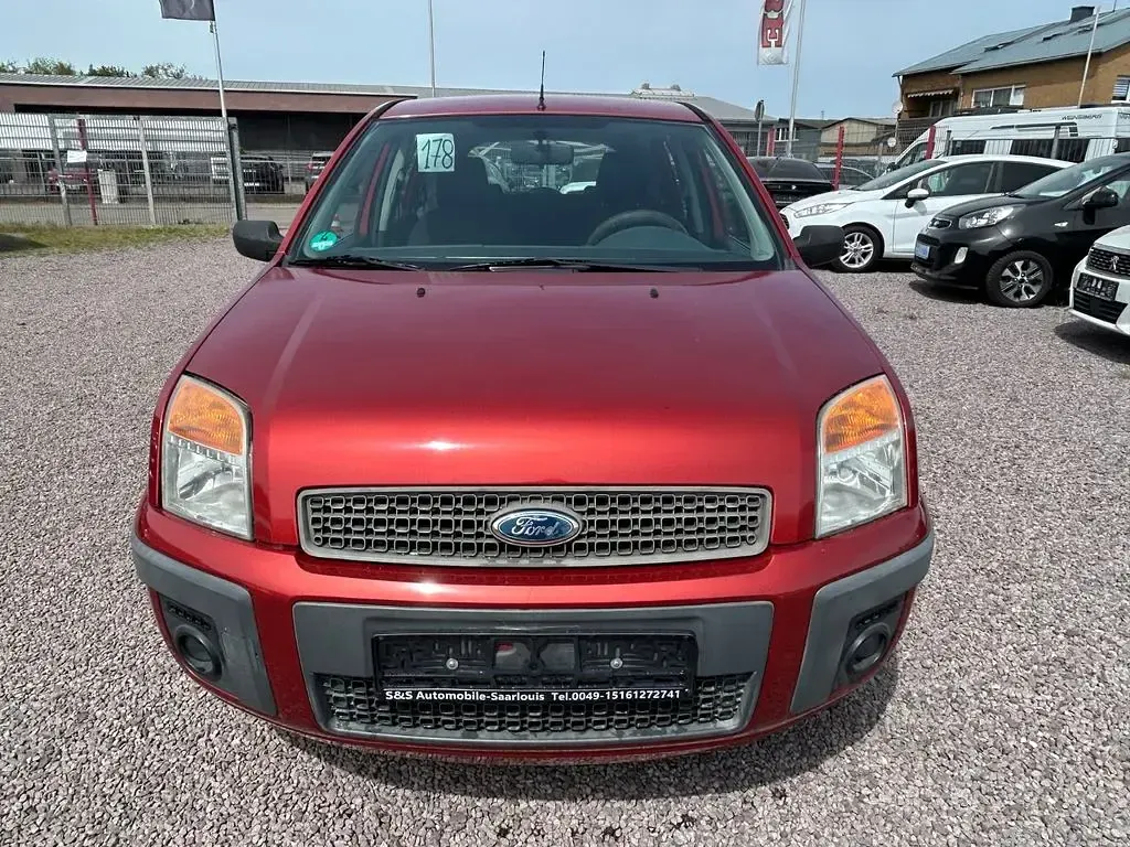 Gebraucht Ford Fusion Fun X 80 PS (58 kW) 2007 Rot Kleinwagen