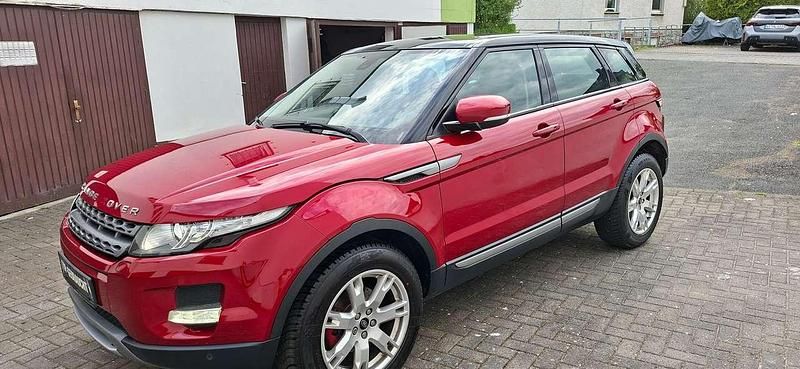 Gebraucht Land Rover Range Rover evoque Pure 150 PS (110 kW) 2012 Firenze red metallic SUV