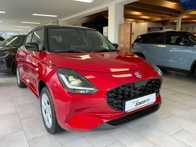 Neu Suzuki Swift 83 PS (61 kW) 2025 Burn.red / black Kleinwagen