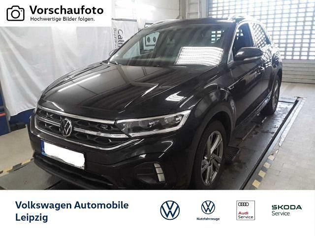 Schwarz Gebraucht 2022 VW T-Roc R-line SUV | 27.430 € (Fairer Preis) - Bild 1/3