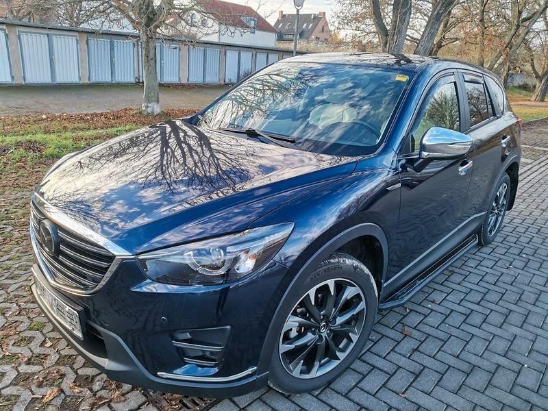Blau Gebraucht 2016 Mazda CX-5 Nakama Intense SUV | 10.300 € (Superpreis) - Bild 1/4
