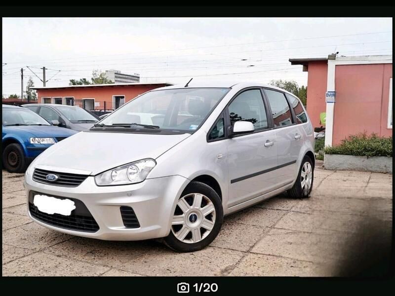Silber Gebraucht 2007 Ford C-MAX Van / Kleinbus | 4.950 € (Teuer) - Bild 1/4