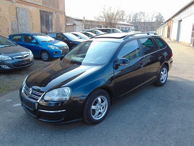 Gebraucht VW Golf V Trendline 102 PS (75 kW) 2008 Schwarz Kombi