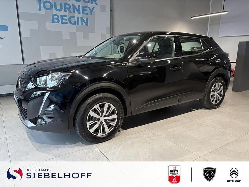 Perla nera schwarz Gebraucht 2022 Peugeot e-2008 Active SUV | 16.900 € (Superpreis) - Bild 1/4