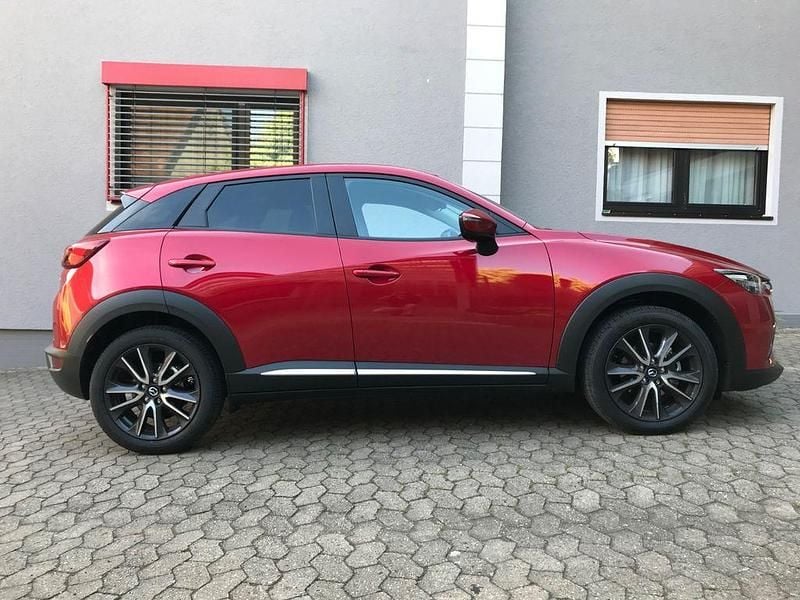 Gebraucht Mazda CX-3 Sports-Line 120 PS (88 kW) 2018 Rot SUV