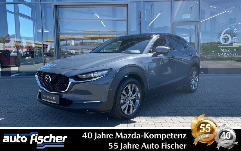 Grau Neu 2025 Mazda CX-30 Exclusive-Line SUV | 34.190 € - Bild 1/4