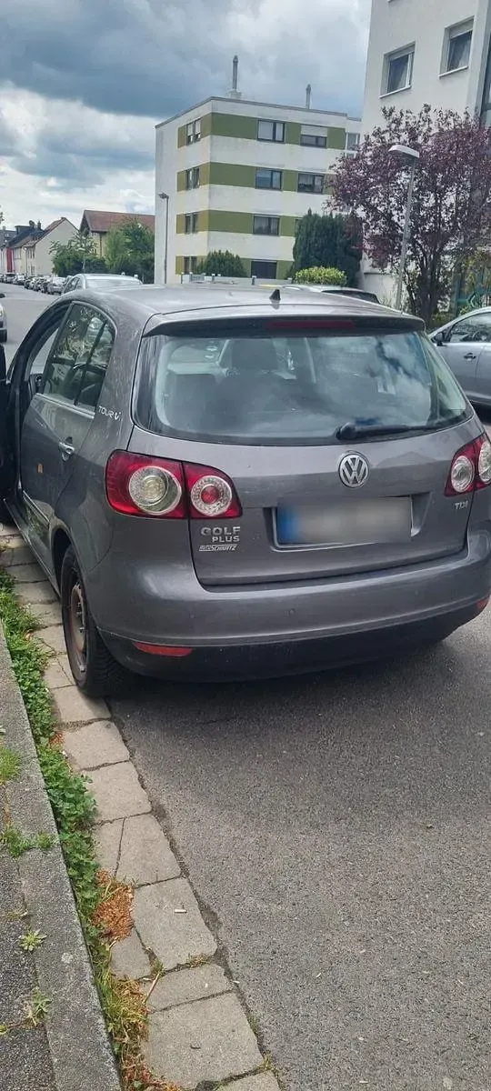 Gebraucht VW Golf Plus Cross 105 PS (77 kW) 2007 Grau Van / Kleinbus