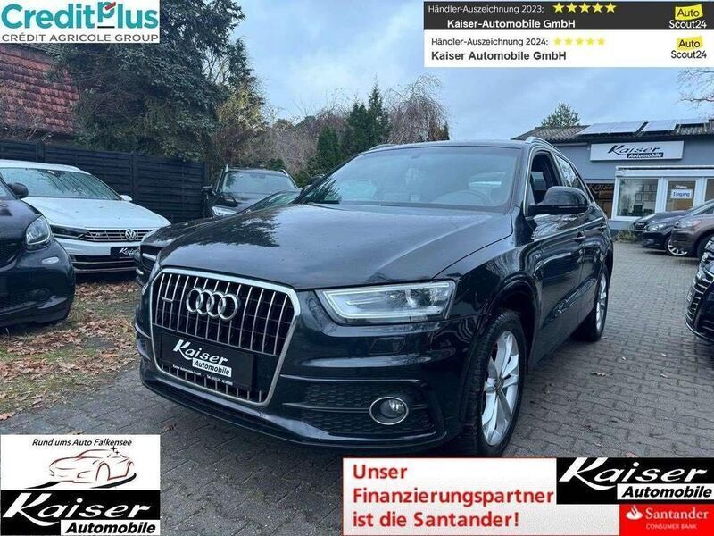 Phantomschwarz perleffekt Gebraucht 2013 Audi Q3 S-Line SUV | 15.790 € (Fairer Preis) - Bild 1/4