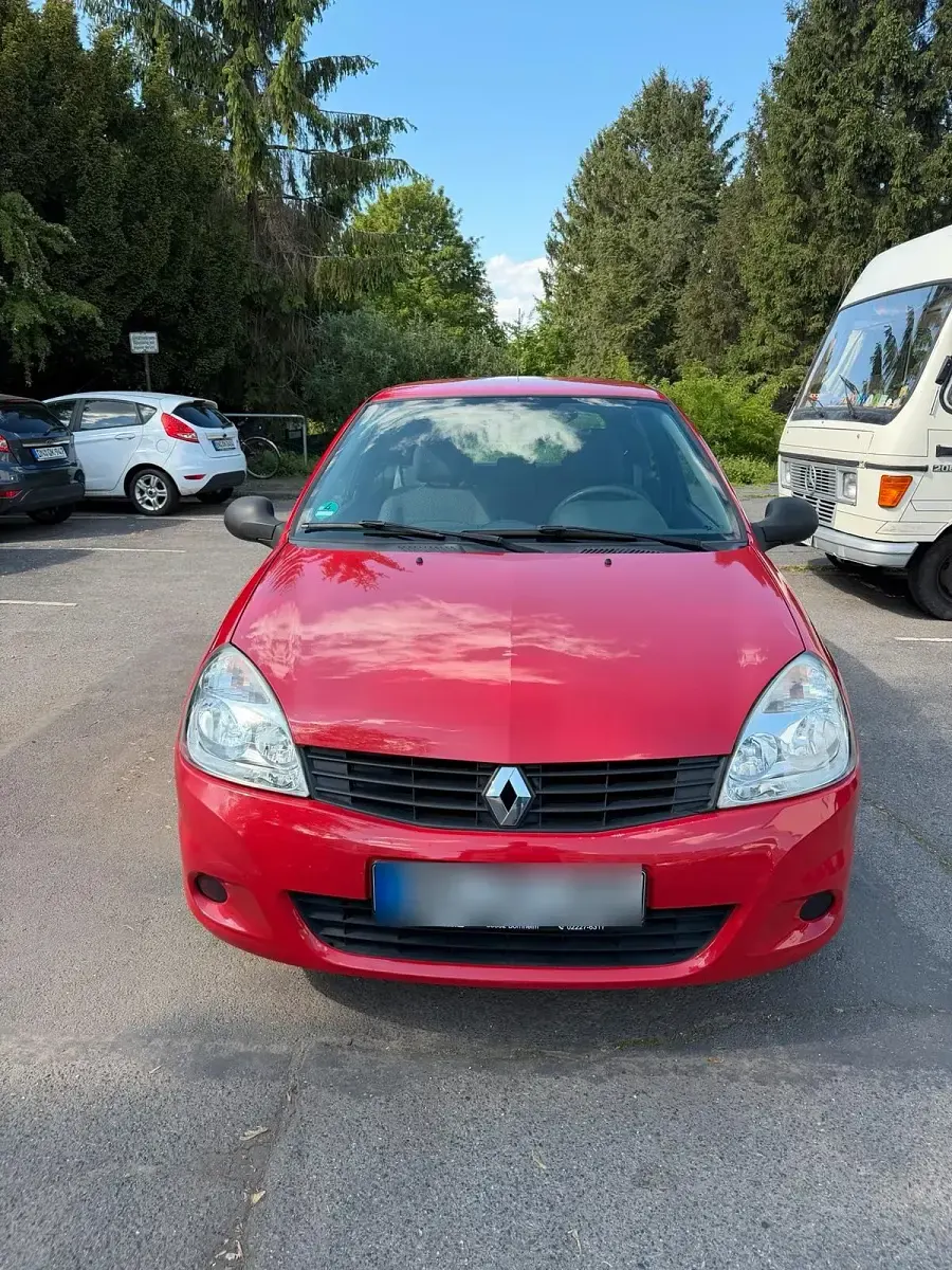 Gebraucht Renault Clio Campus 58 PS (42 kW) 2009 Rot Kleinwagen