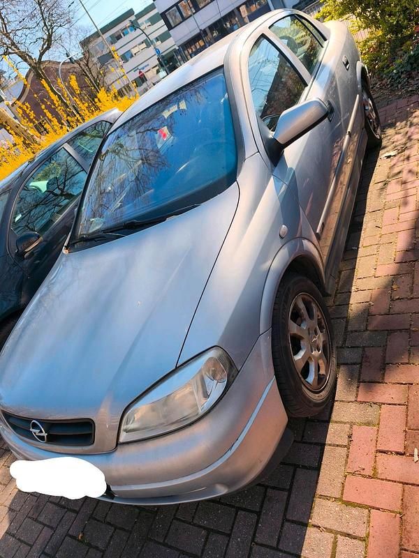 Gebraucht Opel Astra 2001 Silber Limousine