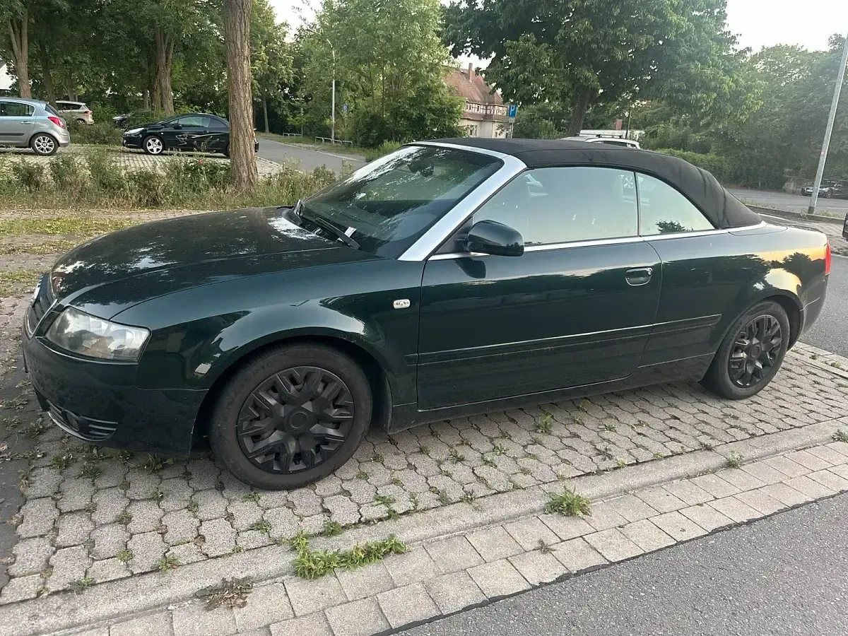 Gebraucht Audi A4 Cabriolet 163 PS (119 kW) 2005 Grün Cabrio