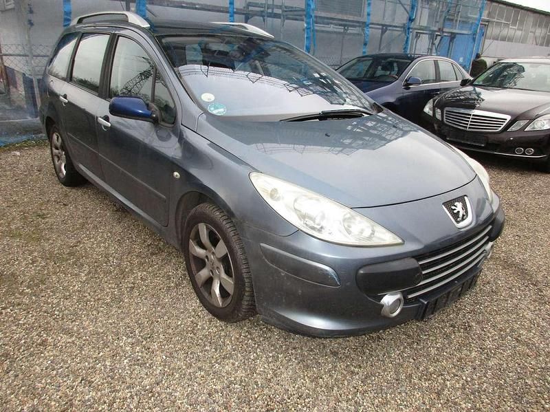 Gebraucht Peugeot 307 109 PS (80 kW) 2007 Lackierung eisengrau/metallic Kombi