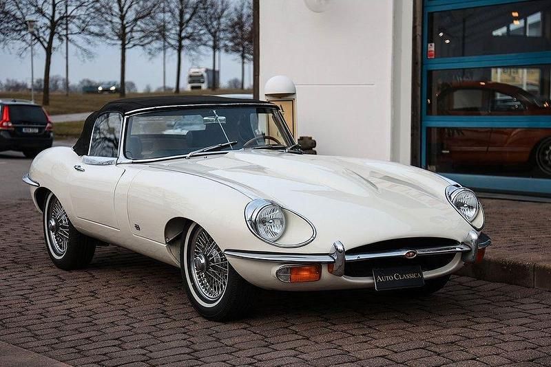 Gebraucht Jaguar E-Type 269 PS (197 kW) 1969 Weiß Cabrio