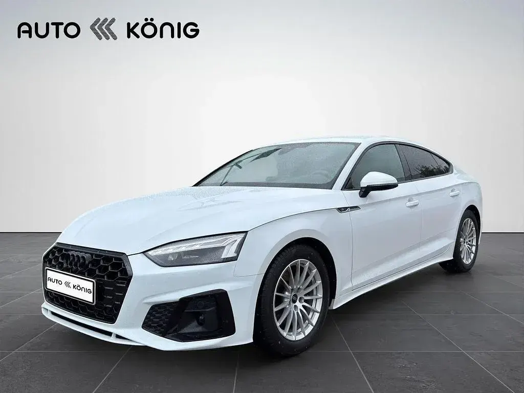 Gebraucht Audi A5 Sportback S-Line 170 PS (125 kW) 2023 Weiß Kleinwagen
