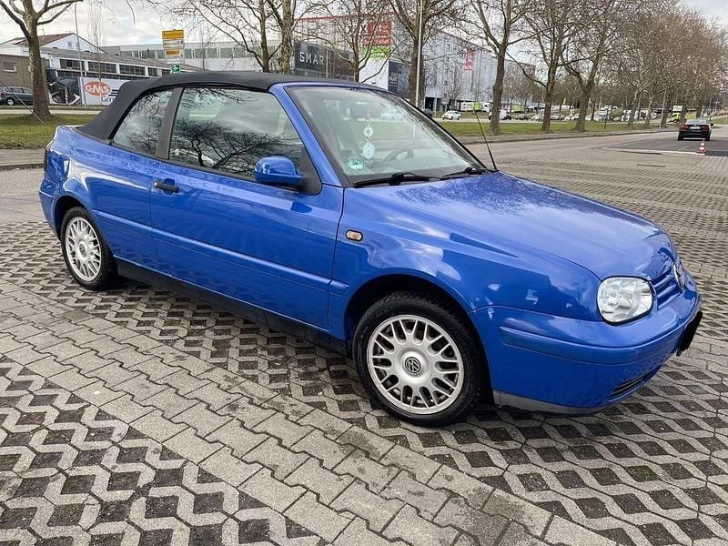 Gebraucht VW Golf Cabriolet Classicline 90 PS (66 kW) 1999 Blau Cabrio