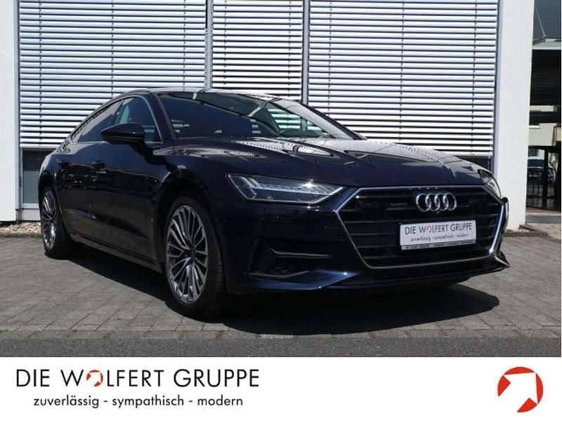 Firmamentblau metallic Gebraucht 2021 Audi A7 Kleinwagen | 44.480 € (Fairer Preis) - Bild 1/4