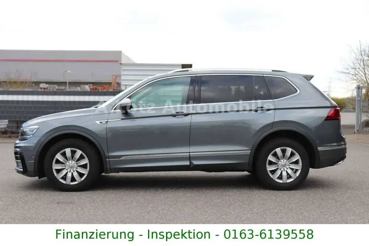 Gebraucht VW Tiguan Allspace Highline 190 PS (139 kW) 2018 Grau SUV