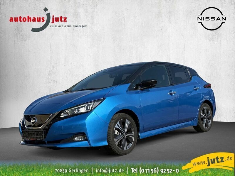 Blau Gebraucht 2021 Nissan Leaf 360º Kleinwagen | 16.900 € (Fairer Preis) - Bild 1/4