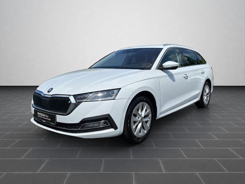 Moonweiß perleffekt (metallic) Gebraucht 2024 Skoda Octavia Style Limousine | 24.980 € (Guter Preis) - Bild 1/4