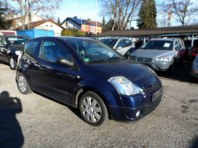 Gebraucht Citroën C2 73 PS (53 kW) 2005 Blau metallic Kleinwagen