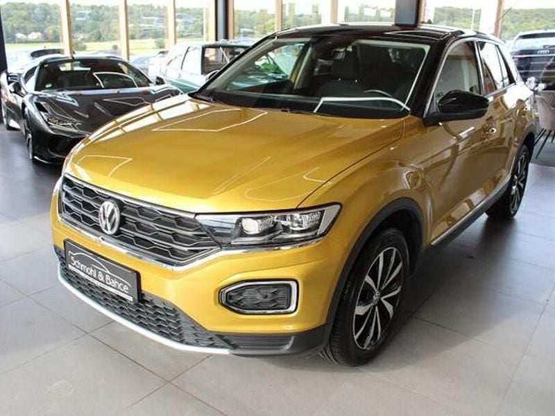 Gelb Gebraucht 2018 VW T-Roc Style SUV | 15.290 € (Guter Preis) - Bild 1/4