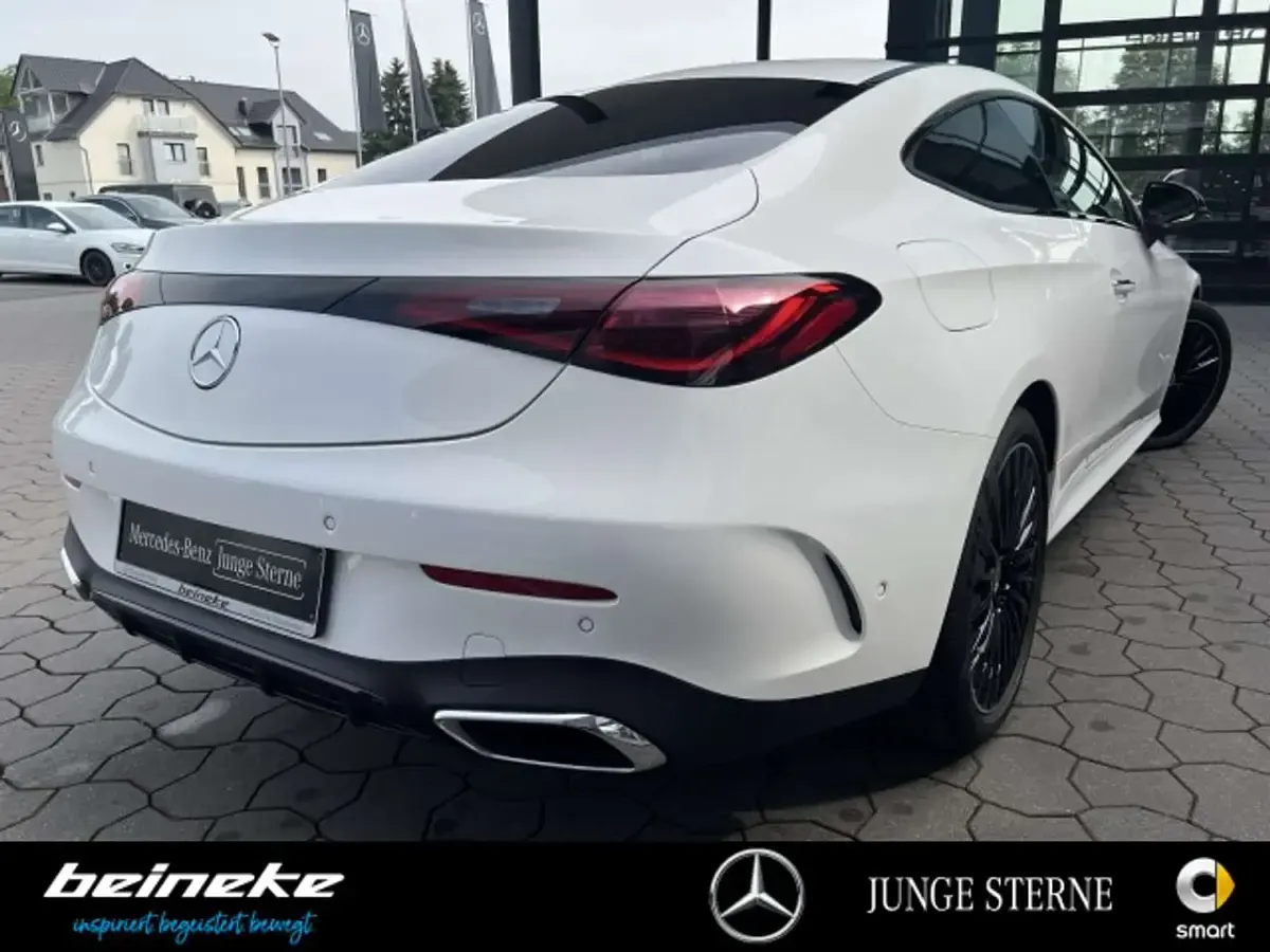 Gebraucht Mercedes CLE200 AMG line 204 PS (150 kW) 2025 Polarweiß uni Coupé