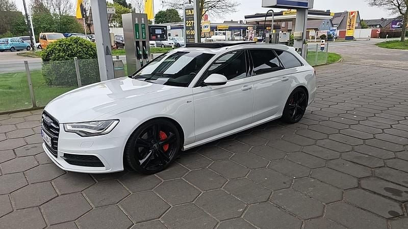 Weiß Gebraucht 2013 Audi A6 Basis Kombi | 10.250 € (Superpreis) - Bild 1/4