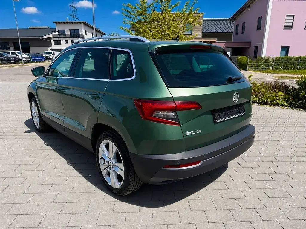 Używany Skoda Karoq Style 150 KM (110 kW) 2018 Zielony SUV