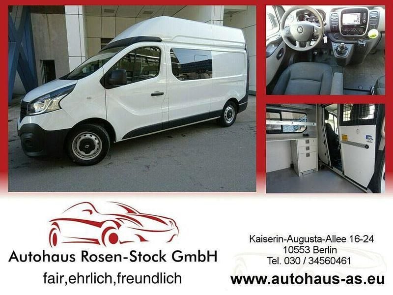 Gebraucht Renault Trafic Komfort 125 PS (91 kW) 2018 Weiß Van / Kleinbus