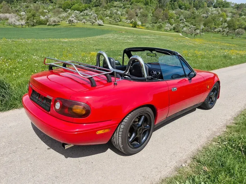 Usata Mazda MX5 1993 Rosso Cabrio
