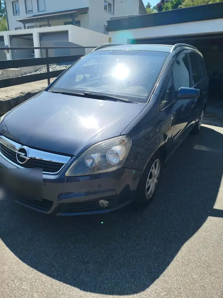 Gebraucht Opel Zafira 140 PS (102 kW) 2006 Blau Van / Kleinbus
