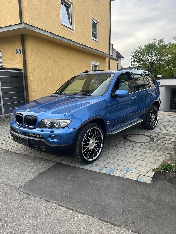 Usata BMW X5 320 CV (235 kW) 2004 Blu SUV