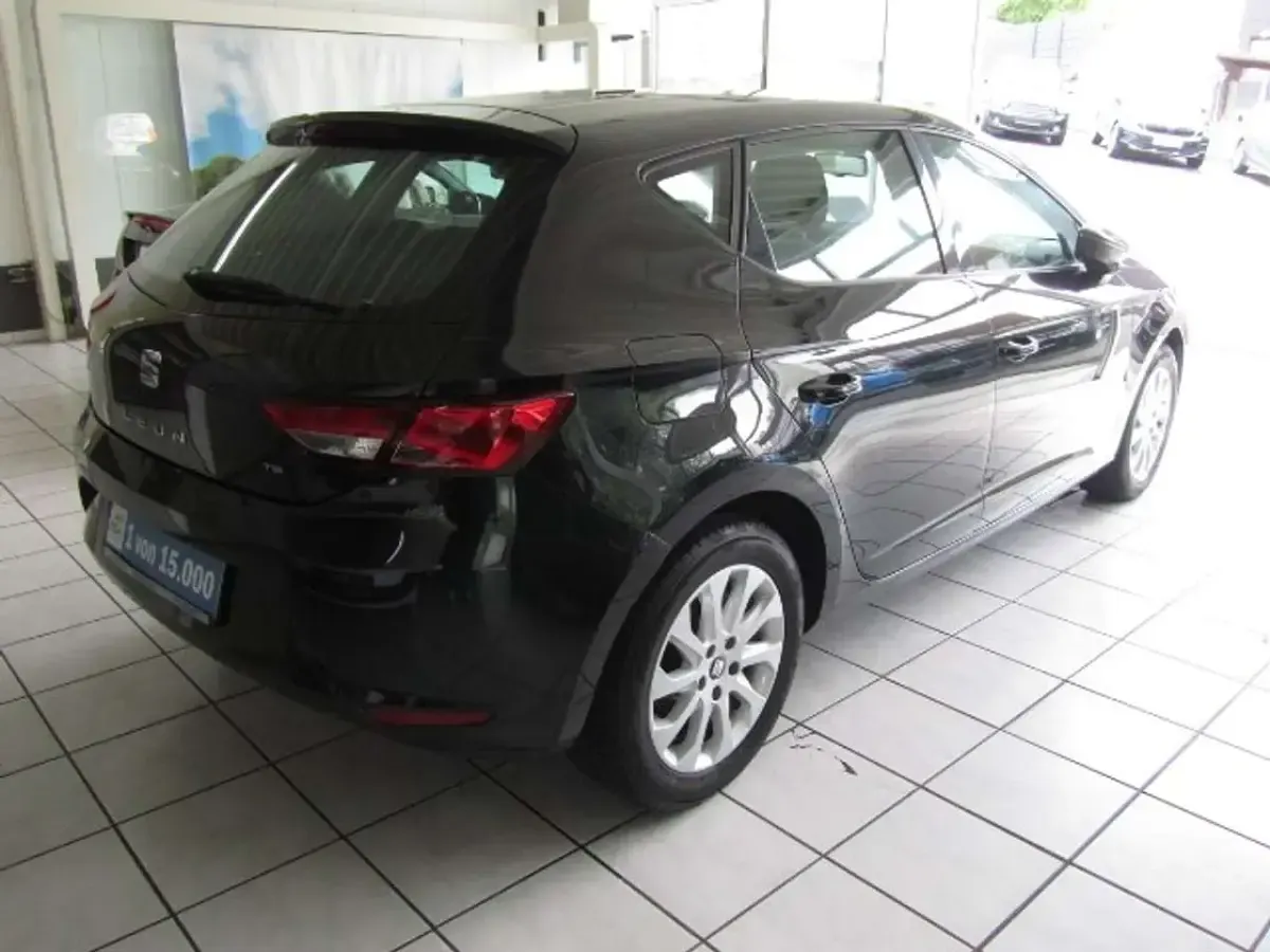 Gebraucht Seat Leon Ecomotive 105 PS (77 kW) 2014 Schwarz Limousine