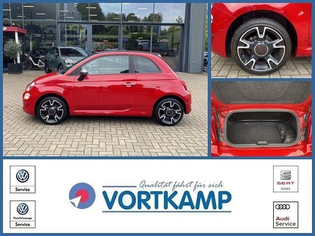 Rot Gebraucht 2018 Fiat 500 Connect Cabrio | 10.990 € (Fairer Preis) - Bild 1/4