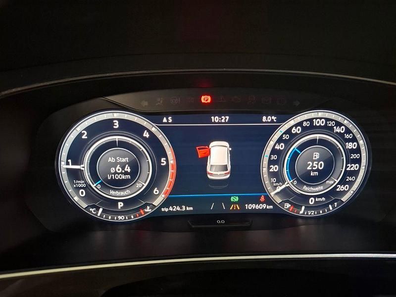 Gebraucht VW Tiguan Allspace Highline 150 PS (110 kW) 2017 Schwarz SUV